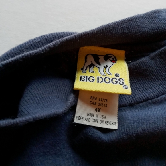 ❎FINAL PRICE❎ VINTAGE BIG DOG T SHIRT 4X - Picture 3 of 5